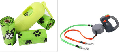 Ultimate Freedom Retractable Dual Pet Dog Walking Leash